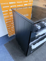 Hisense HDE3211BBUK (26) 60cm Electric Ceramic Cooker with Double Oven in Black - A+/A Rated - (Ex Display) - HW182126