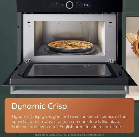 Hotpoint HPD 254CR BUK (56) 1000W 31 Litre Built-in Microwave and Grill in Black - (Blemished) - HW182156