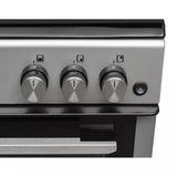 Kenwood KTG606S22 (93) 60cm Freestanding Gas Cooker in Silver and Black - A+ Rated - (Ex Display) - HW182393