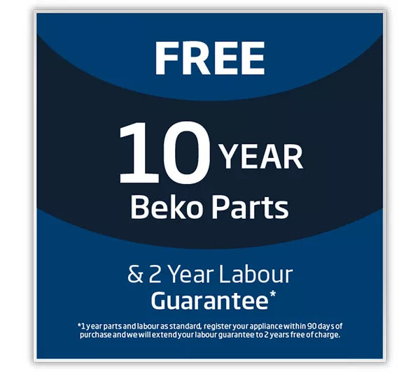 Beko BCFD4V50 (96) 50/50 Frost Free HarvestFresh™ Integrated Fridge Freezer with Sliding Hinge - E Rated - (Ex Display) - HW182196