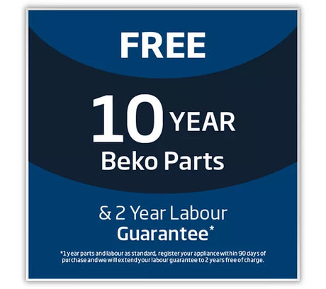 Beko BCFD4V50 (96) 50/50 Frost Free HarvestFresh™ Integrated Fridge Freezer with Sliding Hinge - E Rated - (Ex Display) - HW182196