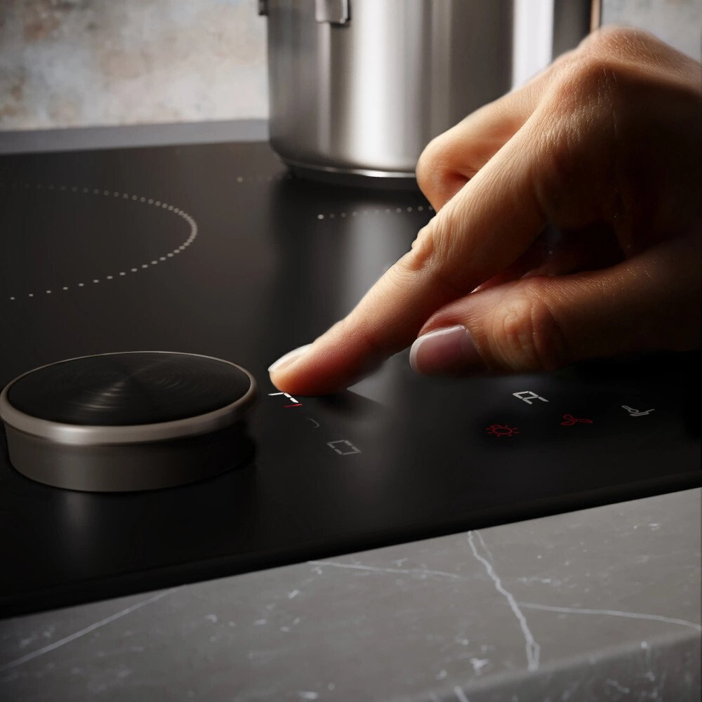 Neff N90 T68NUV4AO (55) 80cm Induction Hob in Matt Black with TwistPad® - (Tatty Box) - HW182755