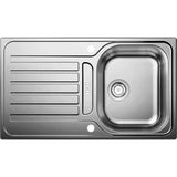 Blanco Lanis 45 S-IF 1.0 Bowl Reversible Inset Sink in Stainless Steel with Waste Kit and Single Lever Mixer Tap - (New Boxed) - HW182832-SWT
