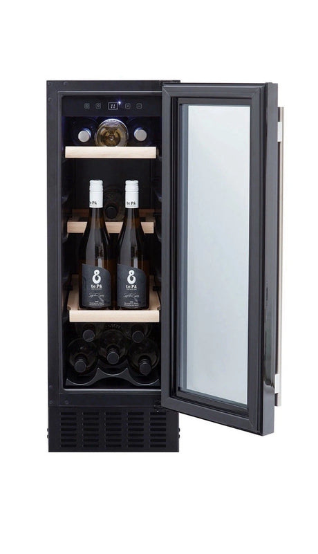 Matrix MWC300BL (97) 30cm Built Under 20 Bottle Wine Cooler in Black - (Ex Display) - HW182597