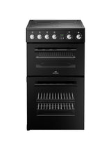 New World 444412056 (76) FDO 50E BLK 50cm Electric Ceramic Cooker in Black - (Ex Display) - HW182376