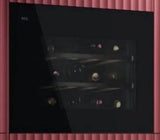 AEG NKW8P21KAB (08) 8000 Series Built-in 49 Litre Wine Cellar in Gloss Black - (Ex Display) - HW182508