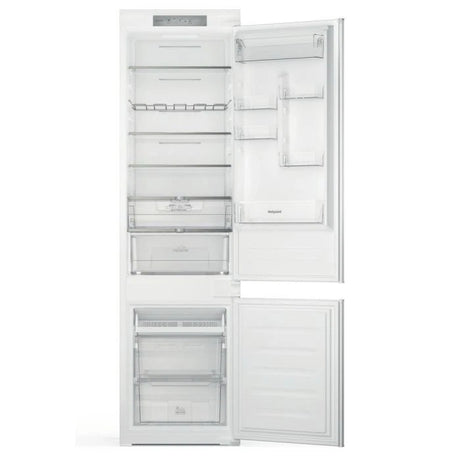 Hotpoint HTC20 T322 UK (31) 194cm Extra Tall 280L 70/30 Integrated No Frost Fridge Freezer - Sliding Door Hinge - E Rated - (Ex Display) - HW182431
