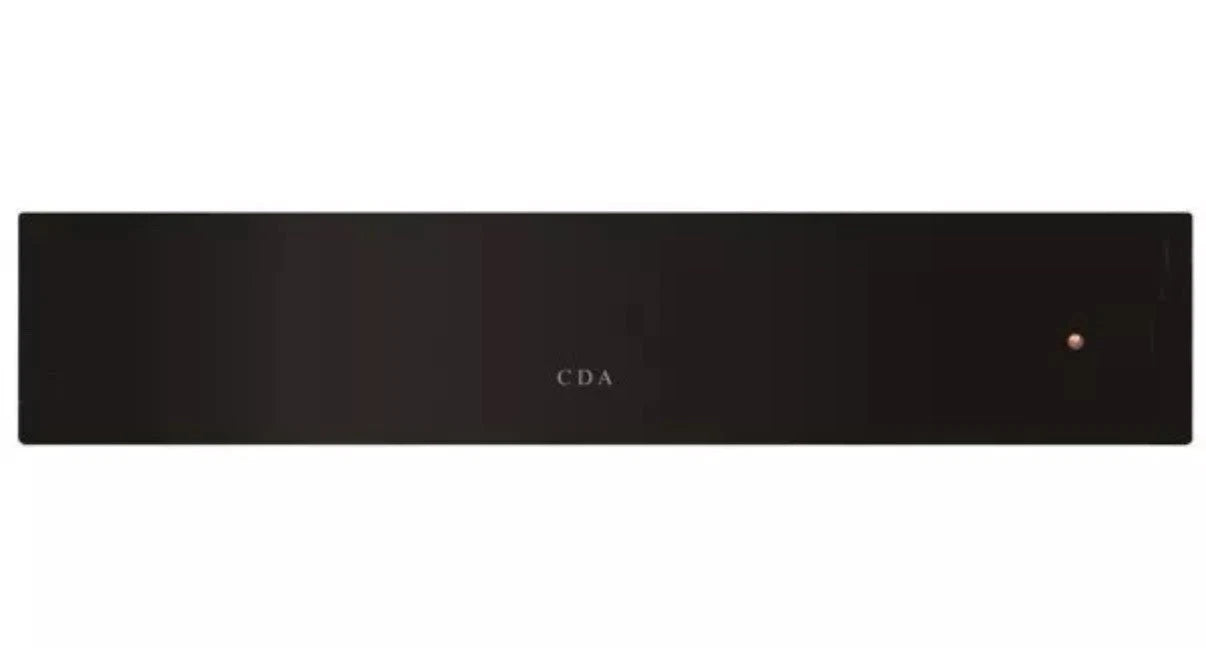 CDA VW153BL (87) 14cm Warming Drawer in Black - (Ex Display) - HW181987