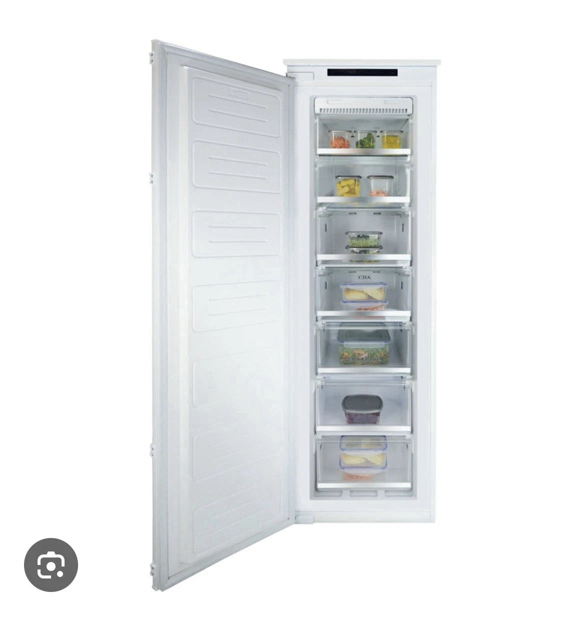 CDA FW882/3 (96) Integrated Full Height Frost Free Tall Freezer - E Rated - (Ex Display) - HW182496