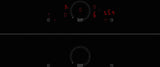 Neff T58FHW1L0 N70 80cm 5-Zone Induction Hob with Twist Touch® from HomeWise Appliances. Stock photo of the Twist Pad and Power boost controls.