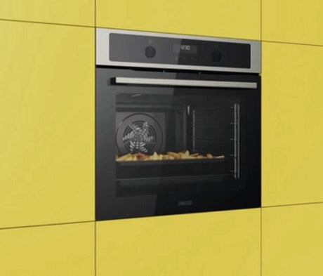 Zanussi ZOPNA7X1 (47) Built-in Electric Single Oven with Pyrolytic Self Cleaning and AirFry Function in Stainless Steel - (Blemished) - HW182047 - MANAGERS SPECIAL PRICE £239.20