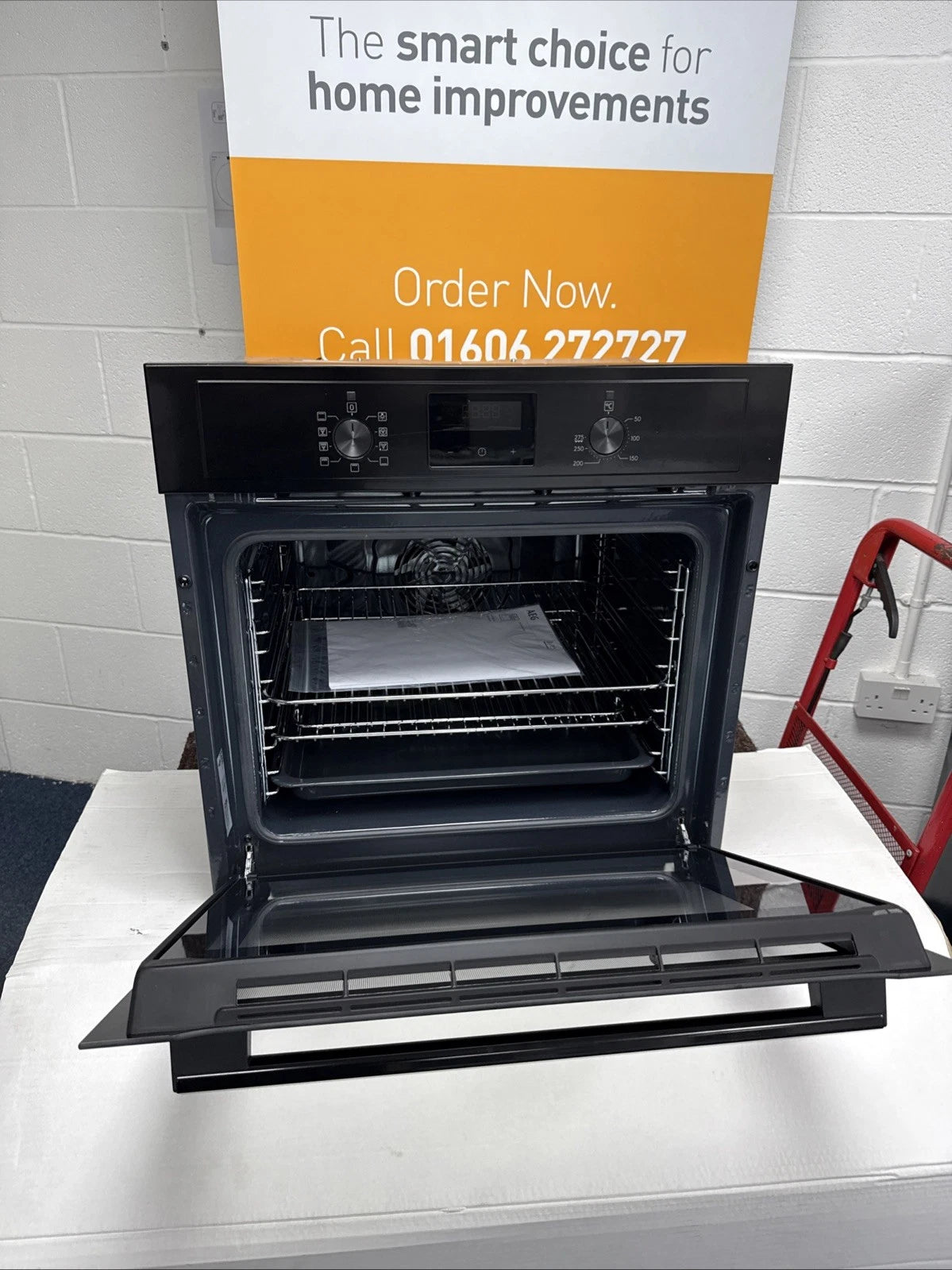 AEG  BEX335011B (25) 3000 Series SurroundCook Built-in Electric Single Oven in Black - A Rated - (Ex Display) - HW182025