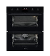 AEG DUB535060B (61) 6000 SurroundCook Built-under Electric Double Oven in Black - A/A Rated - (Ex Display Blemished) - HW182061 - MANAGERS SPECIAL PRICE £391.20