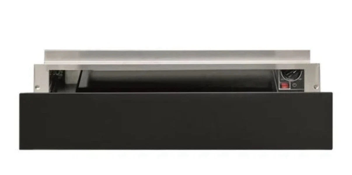 Hotpoint WD 914 NB (13) 14cm Warming Drawer with black Glass - 16 Litre Capacity - (EX Display ) - HW182436