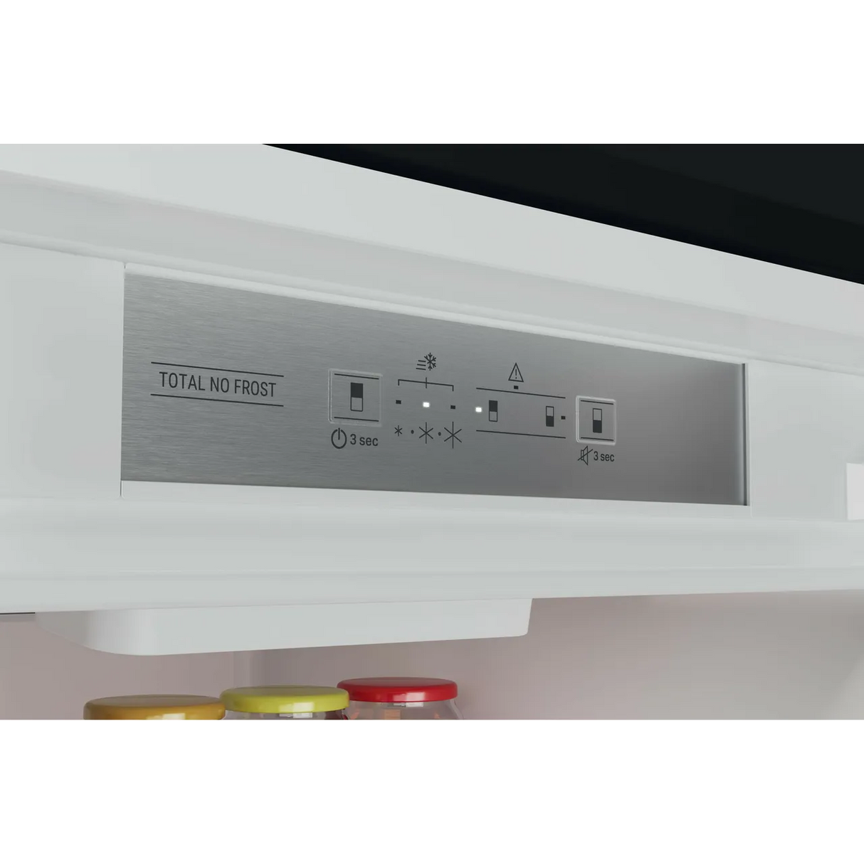 Hotpoint HTC20 T322 UK (77) 194cm Extra Tall 280L 70/30 Integrated No Frost Fridge Freezer - Sliding Door Hinge - E Rated - (Ex Display) - HW181977