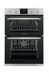 Zanussi ZOD35661XK (70) Built-in Electric Double Oven in Stainless Steel - A/A Rated - (Ex Display) - HW181970