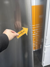 AEG 7000 ORK7M391EX 186cm Freestanding Tall Larder Fridge in Stainless Steel - E Rated - (Blemished) - HW181786