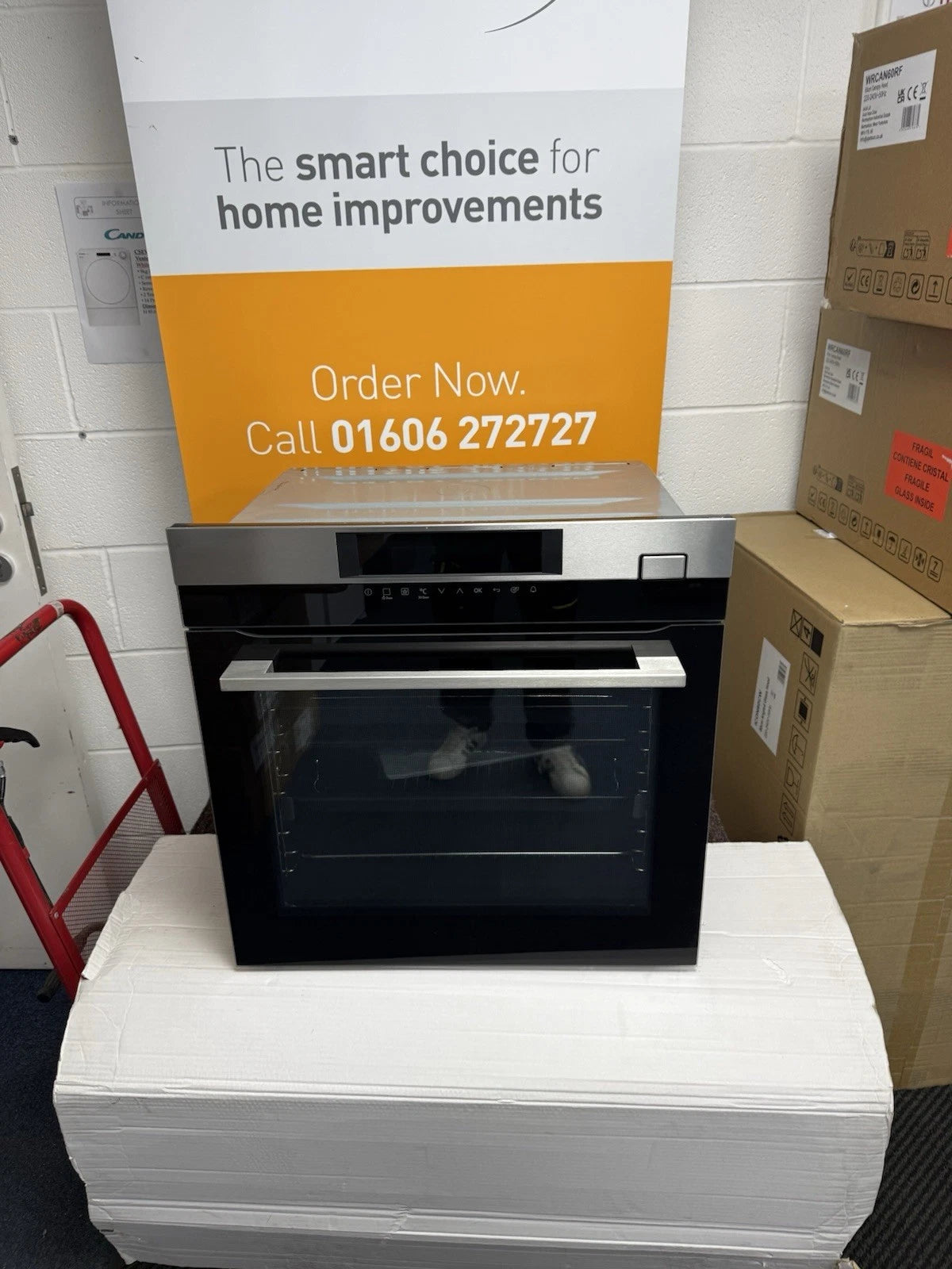 AEG Series 8000 BSK782320M (25) Built-in Electric Single Oven with SteamBoost in Stainless Steel - A+ Rated - (Ex Display) - HW181925