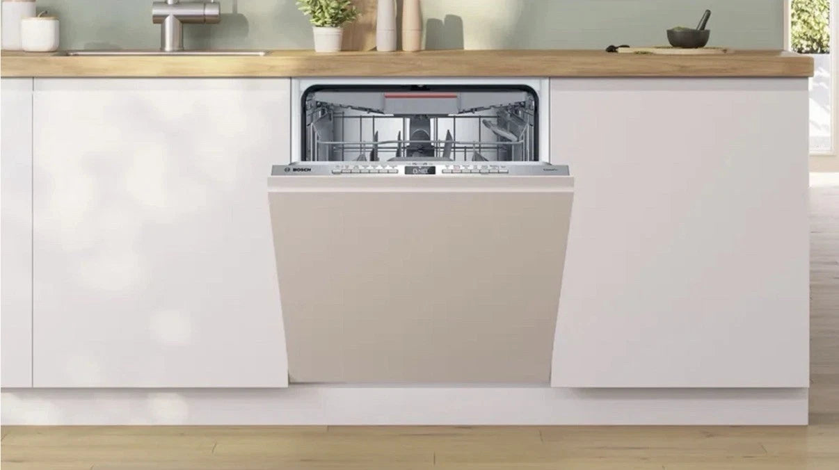 Bosch Series 4 SMV4ECX23G (78) Full Size Integrated Dishwasher in Silver with Wi Fi Connection - C Rated - (Ex Display) - HW182378