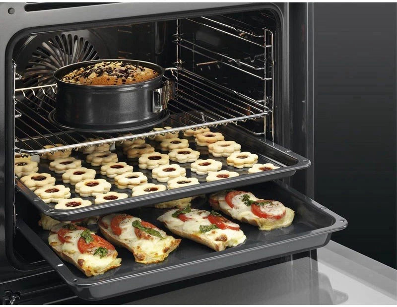 AEG BEX535A61M 3000 Built-in Electric Single Oven with AirFry and Aqua Clean in Stainless Steel - A+ Rated - (Graded) - HW181824
