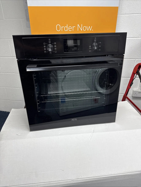 AEG  BEX335011B (25) 3000 Series SurroundCook Built-in Electric Single Oven in Black - A Rated - (Ex Display) - HW182025