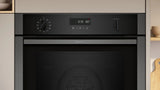Neff N50 B6ACH7AG7B (41) Slide & Hide® Electric Single Oven in Graphite - A+ Rated - (Blemished) - HW182641