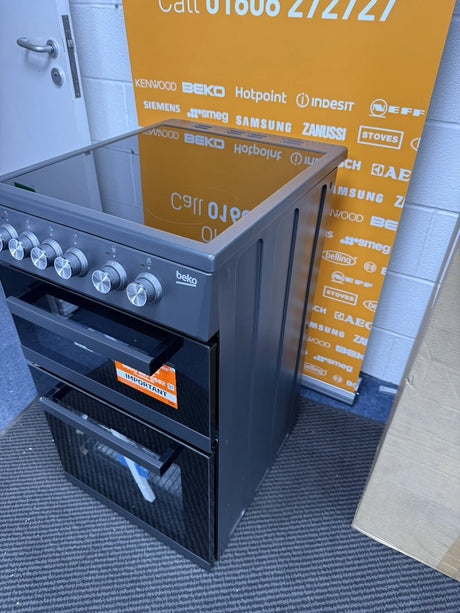 Beko KDVC563AK (99) 50cm Freestanding Electric Ceramic Cooker in Anthracite - A/A Rated - (Ex Display) - HW182099
