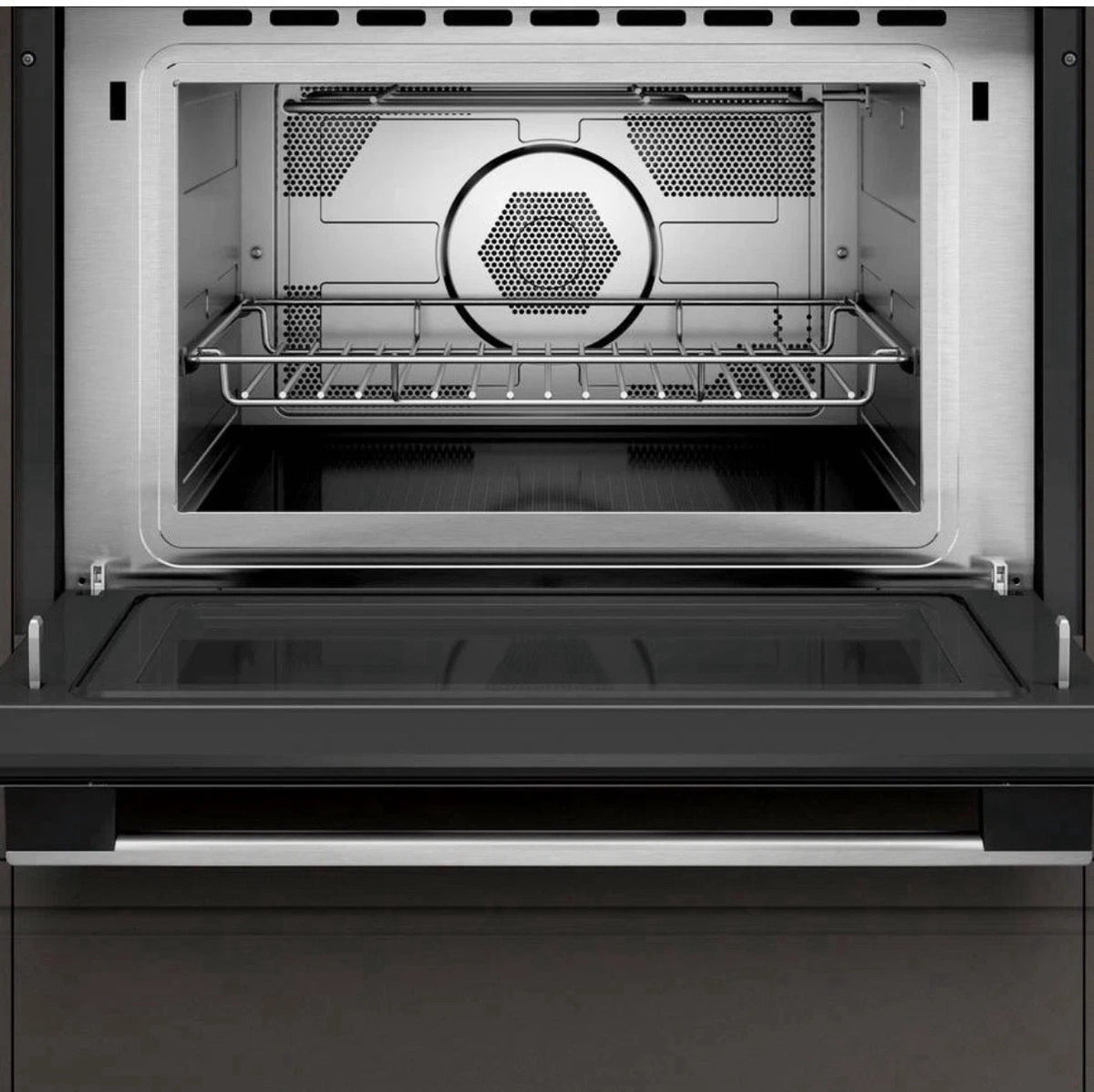 Neff C1AMG84N1B N50 (49) Built-In Combination 900W Microwave Oven in Stainless Steel - (New Boxed) - HW182749