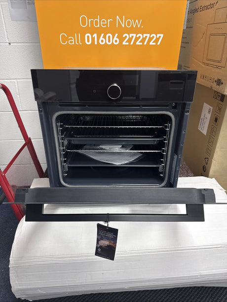 AEG BSK978330B (49) SteamCrisp Built-in Electric Single Oven with Pyrolytic Self Cleaning in Black - A++ Rated - (Ex Display) - HW182049 - MANAGERS SPECIAL PRICE £591.20