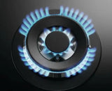 AEG HKB95450NB (59) 5 Burner 88cm Gas on Glass Hob with Cast Iron Pan Supports - (Tatty Packaging) - HW182859