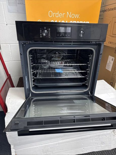 AEG  BPX535A61B (22) 3000 Built-in Single Electric Oven with AirFry and Pyrolytic Self Cleaning - A+ Rated - (Ex Display) - HW182022