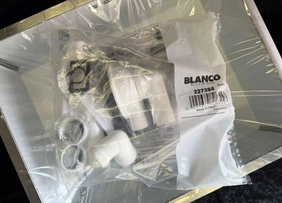 Blanco 524241 Z-Style 500-IFU 500mm x 400mm Kitchen Sink in Stainless Steel with Waste Kit - (New Boxed) - HW182838