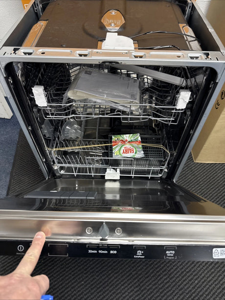 AEG FSB53647Z (54) Air Dry 5000 Fully Integrated Built In Dishwasher - Black Control Panel with Sliding Door Fixing Kit - (Blemished) - HW182054 - MANAGERS SPECIAL PRICE £287.20