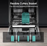 Hisense HS622E90WUK (39) 13 Place Settings Full Size Dishwasher in White - (Graded) - HW182039