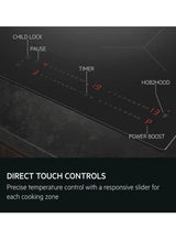 AEG 7000 Series IAX64411CB 59cm 4-Zone SenseBoil® Induction Hob in Black - Hob2Hood - (Tatty Box) - HW181823