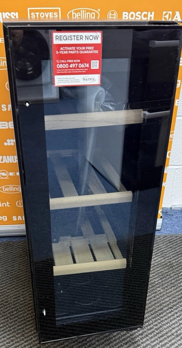 Matrix MWC300BL (34) 30cm Built Under 20 Bottle Wine Cooler in Black - (Ex Display) - HW182434