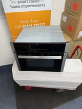 CDA VK902SS Built-in Compact Combination Microwave & Fan Oven with Grill in Stainless Steel - (Ex Display) - HW181808