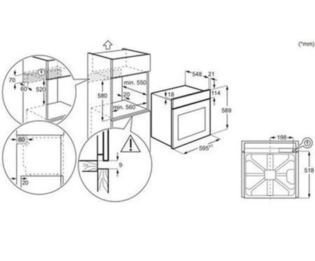 AEG BEX335011M (17) SurroundCook Built-in Electric Single Oven with Aqua Clean in Stainless Steel - A Rated - (Blemished) - HW181817 - MANAGERS SPECIAL PRICE £215.20