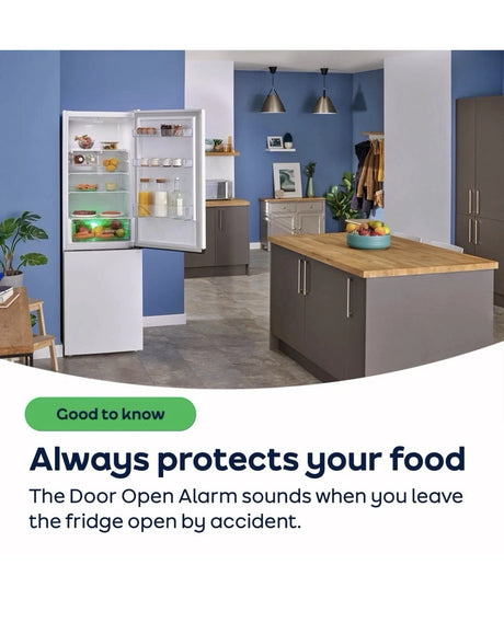 Beko BCFD4V73 (82) 70/30 Frost Free HarvestFresh™ Integrated Fridge Freezer with Sliding Hinge - E Rated - (Ex Display)  HW181882