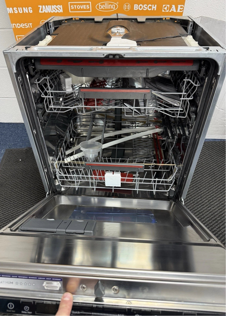 AEG Series 7000 FSK52917Z (84) GlassCare® Integrated Dishwasher with Top Cutlery Tray - 14 Place Settings - E Rated - (Ex Display) - HW182384