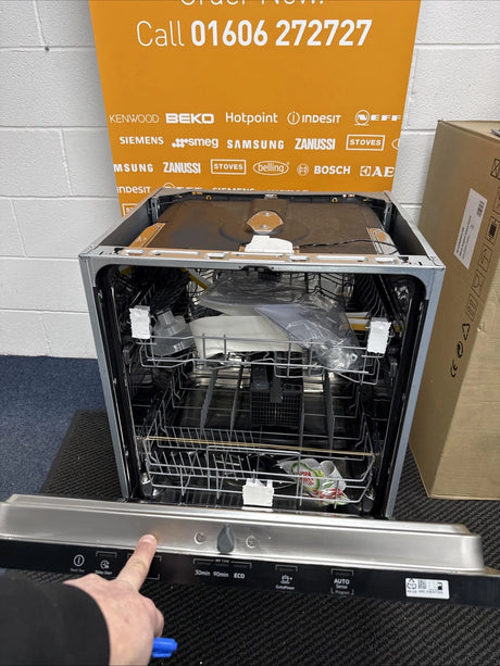 AEG FSB42607Z (04) Air Dry 3000 Fully Integrated Built In Dishwasher - Black Control Panel with Sliding Door Fixing Kit - (Ex Display) - HW182004