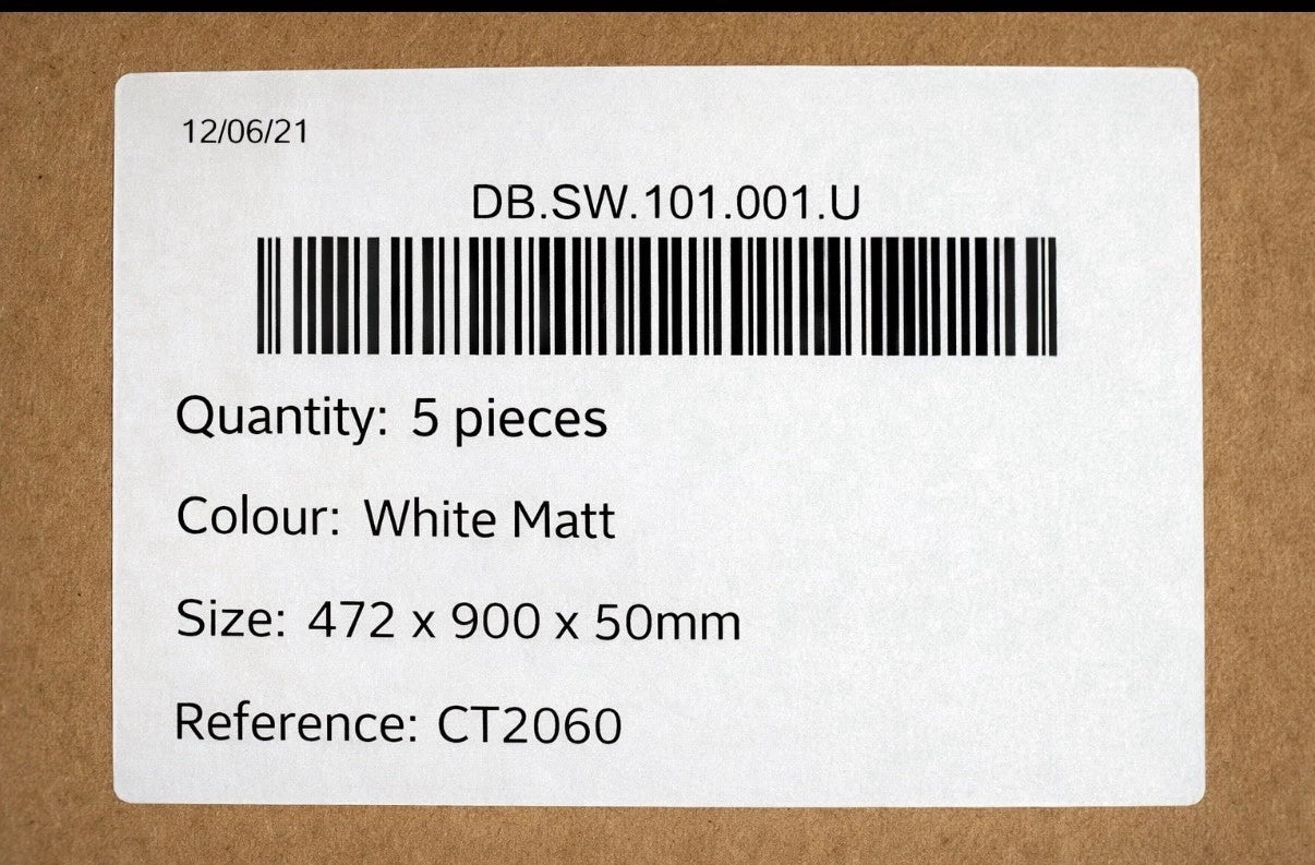 White Plastic Cutlery Drawer Insert (Thickness-2.5mm Width-900mm  Depth-470mm Height-55mm) - Single Tray - WCT1 - MANAGERS SPECIAL NOW £10.40