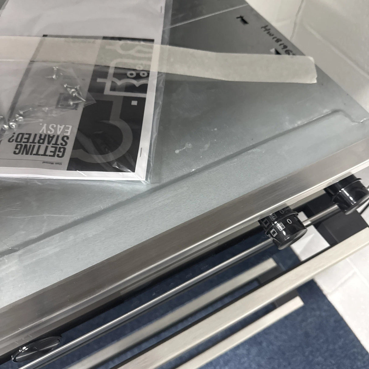 Zanussi ZPCNA7XN Built Under Electric Double Oven with AirFry Feature in Stainless Steel - A/A Rated - (Ex Display) - HW181963