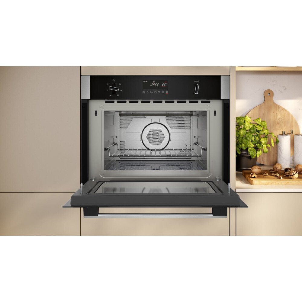 Neff C1AMG84N1B N50 (49) Built-In Combination 900W Microwave Oven in Stainless Steel - (New Boxed) - HW182749