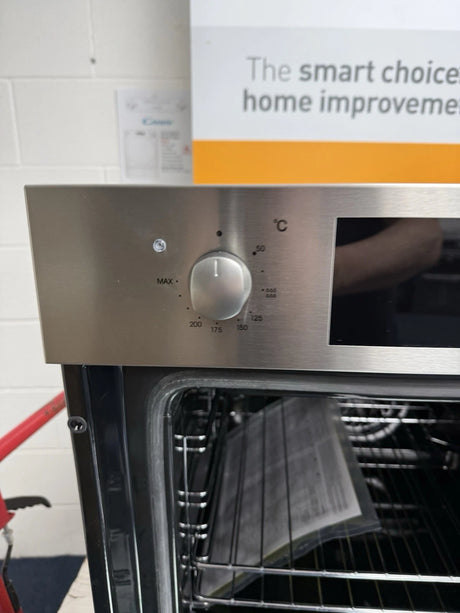 Candy (Neue) FNPX615 Built-in Electric Single Oven with 13 Amp Plug in Stainless Steel - POHW0144