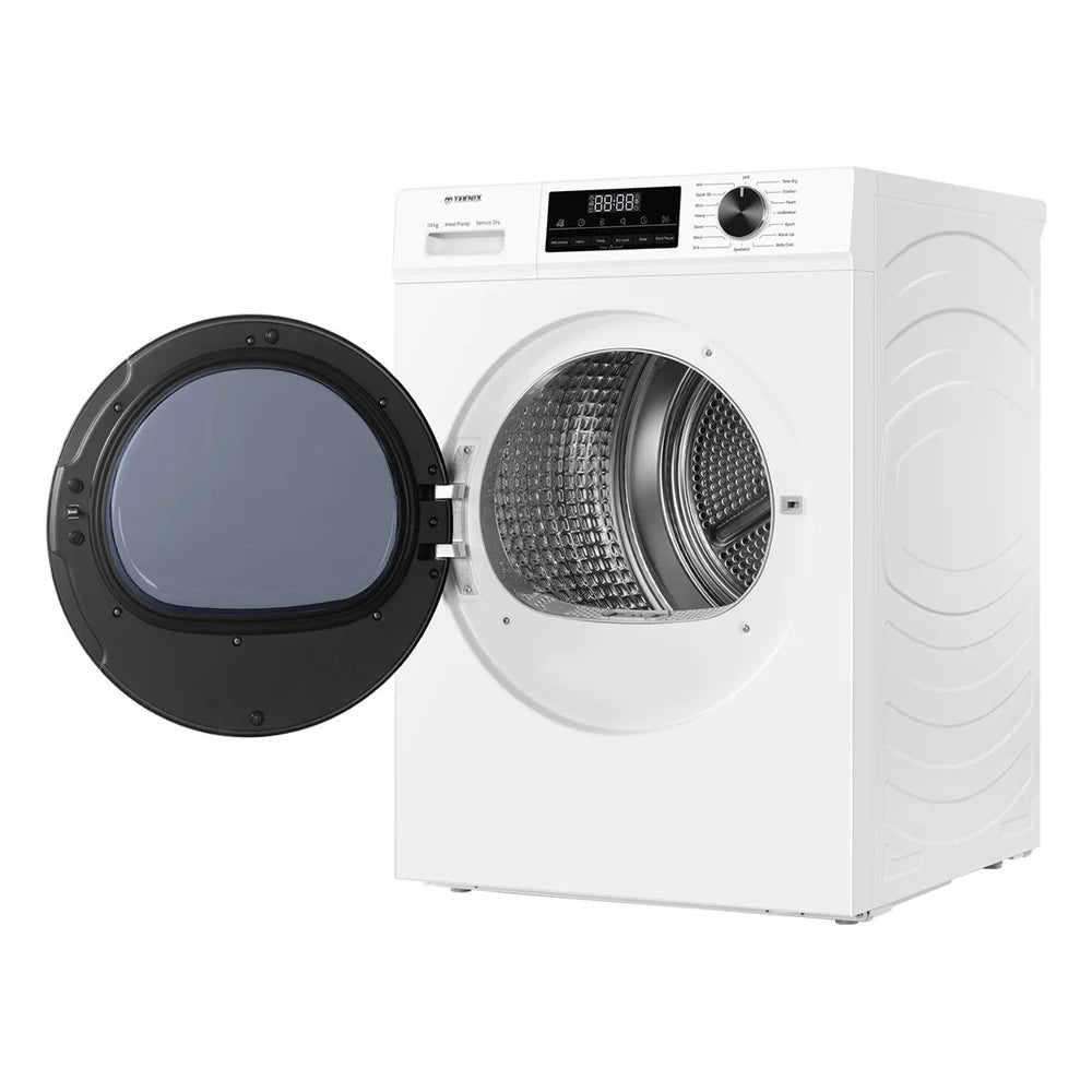 Teknix TK3HP10XW 10KG 3 Series Heat Pump Dryer in White - A++ Rated - 3 Year Guarantee - POHW0134