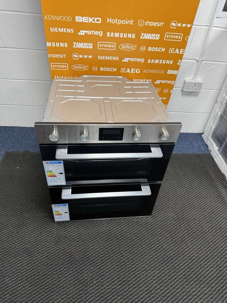 Kenwood KBUDOX25 (87) Electric Built-under Double Oven in Black & Stainless Steel - A/A Rated - HW181887