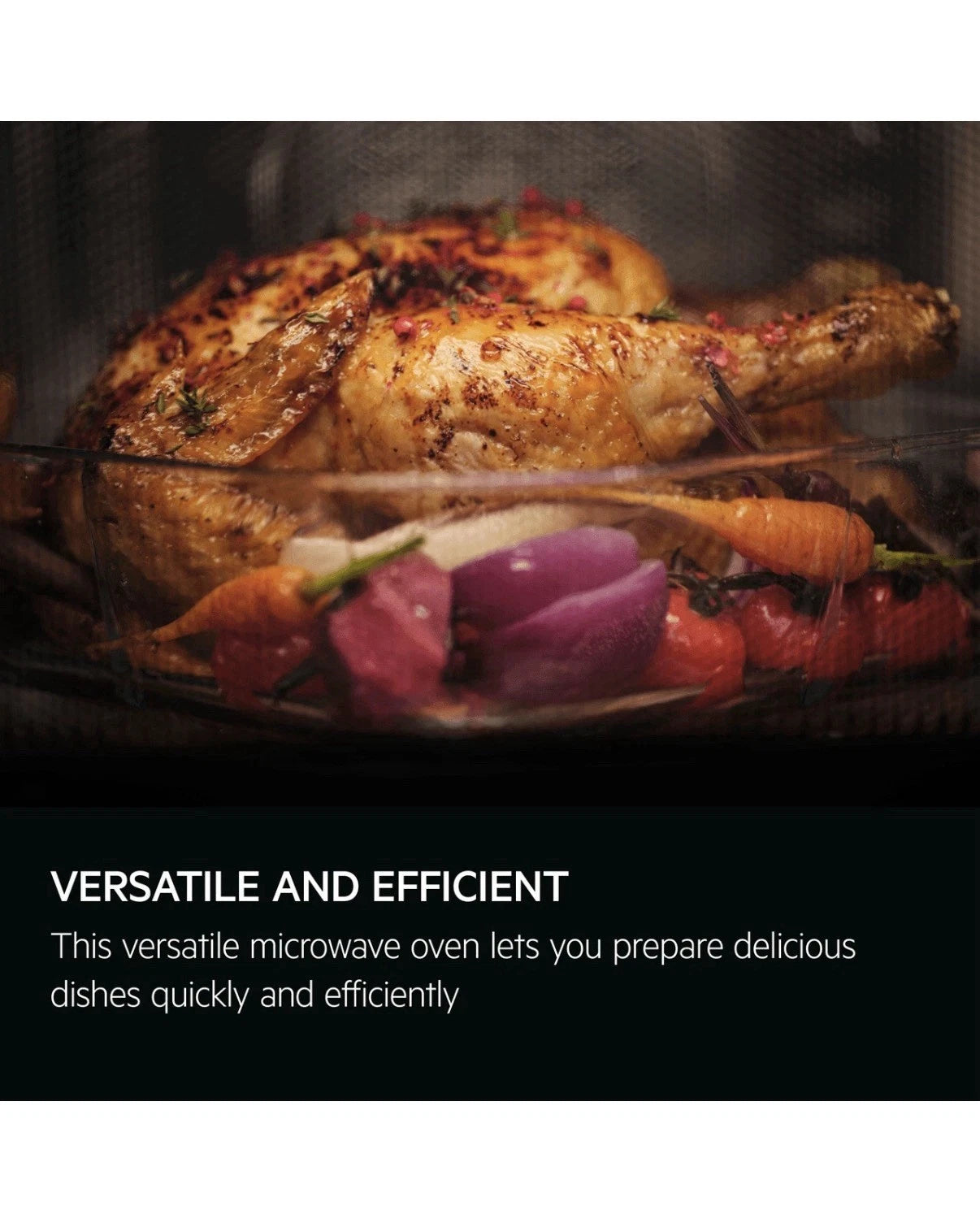 AEG 6000 OB6SM261UB Built in 900 Watt 26 Litre Microwave Oven in Black - HW182168