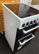 New World 444412057 (75) FDO 50E 50cm Electric Ceramic Cooker in White - (Ex Display) - HW182375