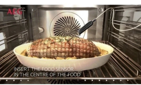 AEG BSK978330B (49) SteamCrisp Built-in Electric Single Oven with Pyrolytic Self Cleaning in Black - A++ Rated - (Ex Display) - HW182049 - MANAGERS SPECIAL PRICE £591.20